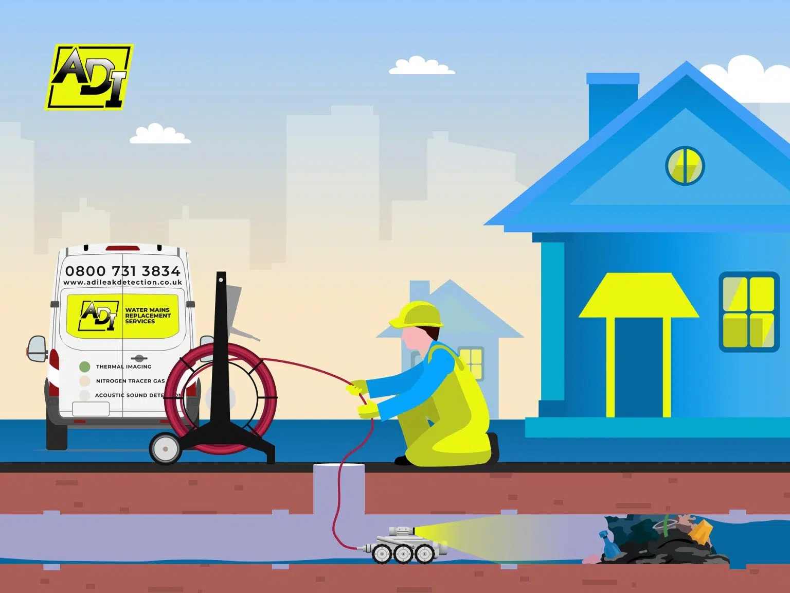 Drainage CCTV Surveys & Investigations Watford